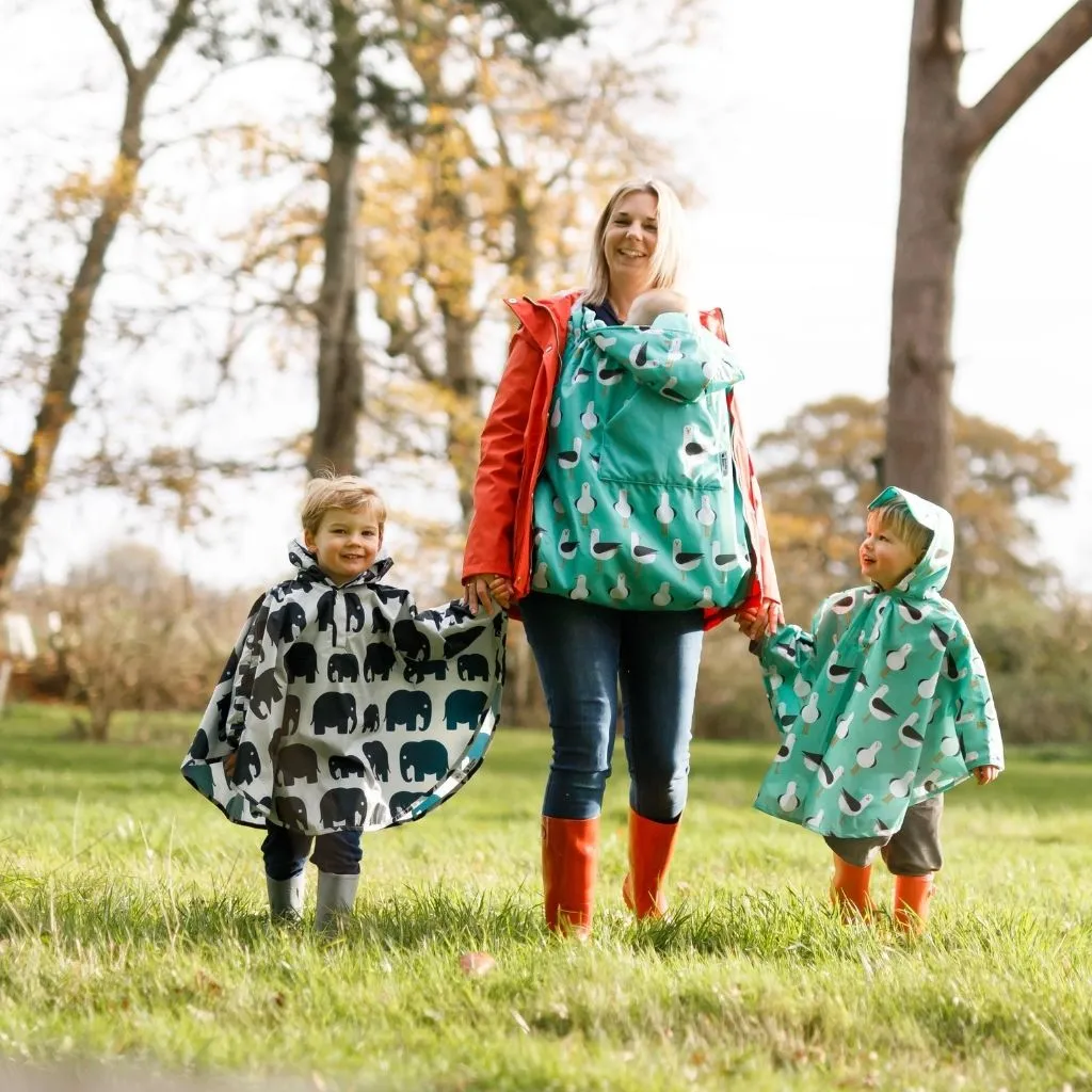 Toddler Ponchos - KHAKI CAMO