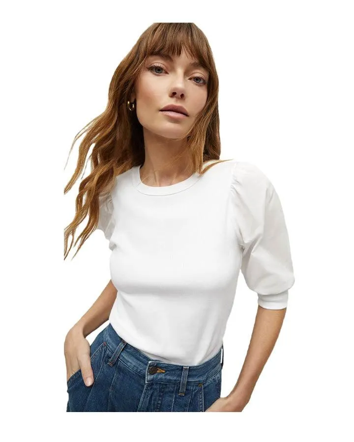 Veronica Beard Coralee Crew Neck Top