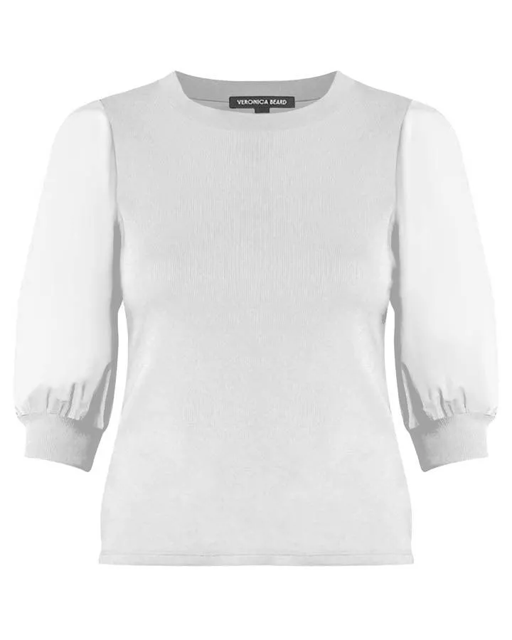 Veronica Beard Coralee Crew Neck Top