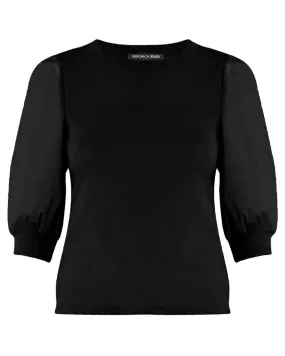 Veronica Beard Coralee Crew Neck Top