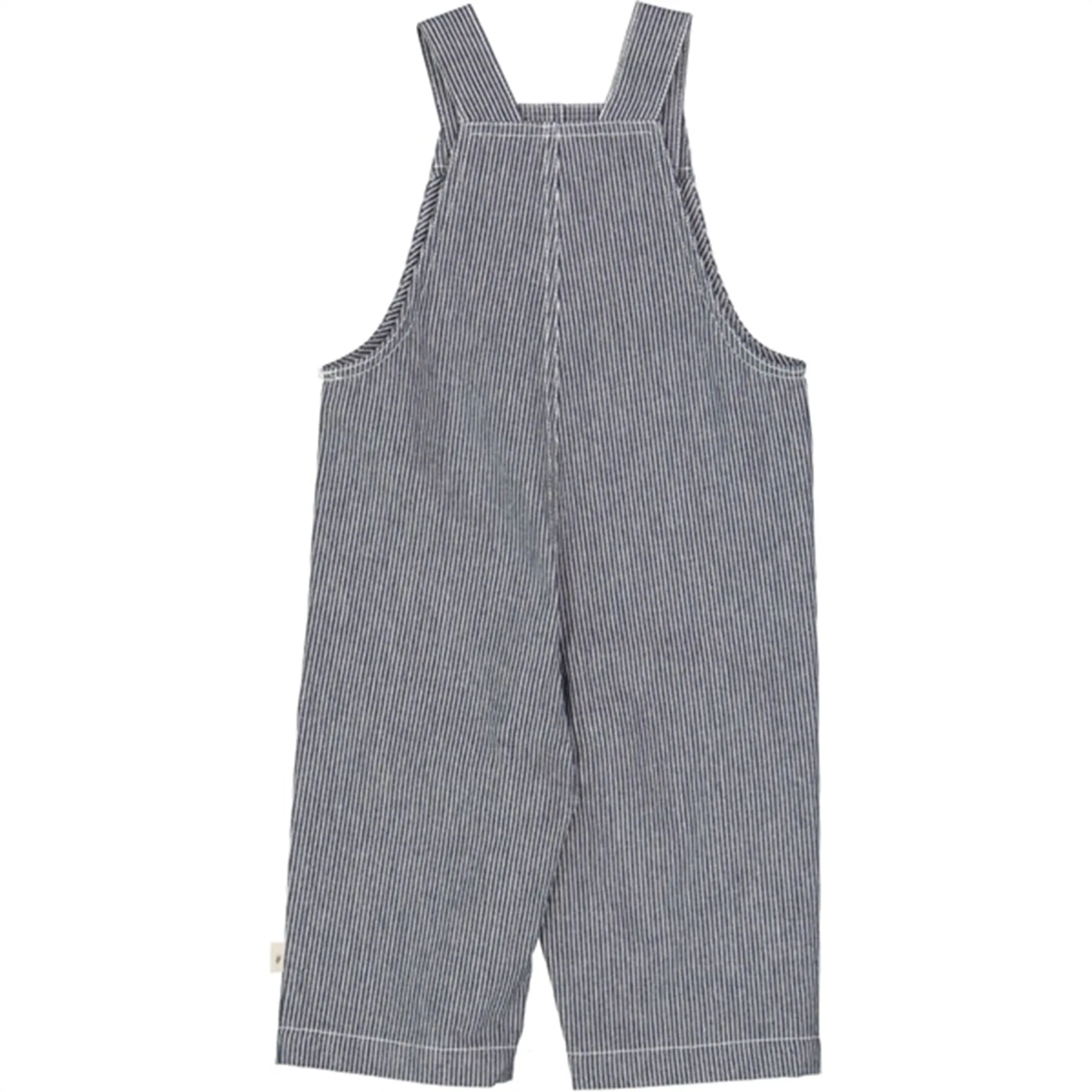 Wheat Navy Denim Stripe Issey Overall