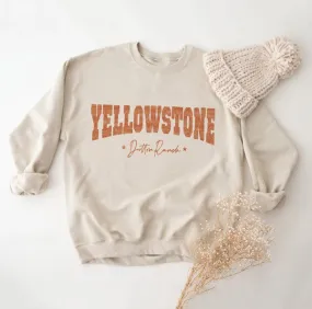 Yellowstone Dutton Ranch Crewneck