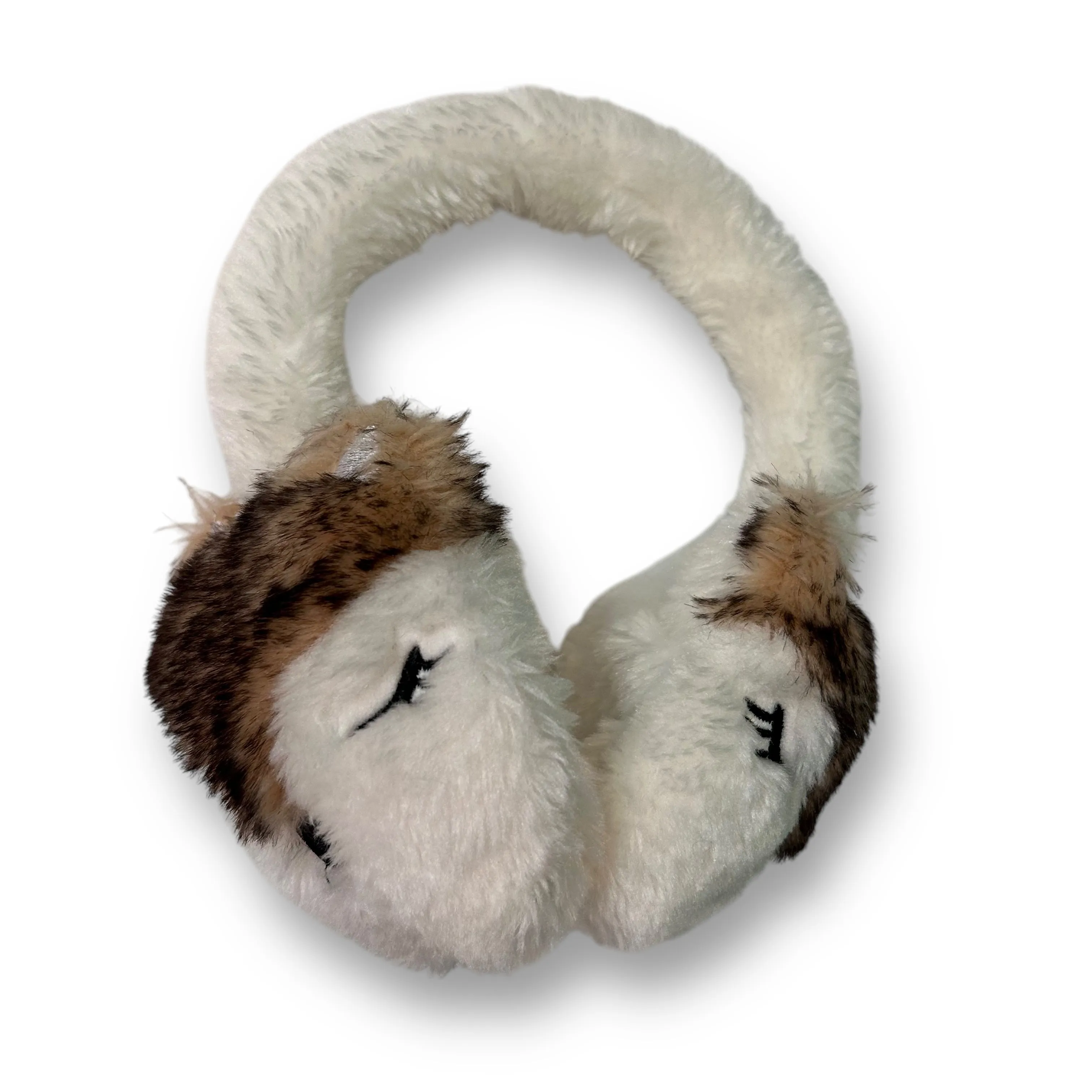 Youth Girl Plush Fox Faux Fur Ear Muffs